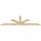 Ekena Millwork Richland Rough Sawn Timber Gable Bracket, Douglas Fir, 108"W x 36"H x 2"D x 6"F, 8/12 Pitch GBW108X36X0206RIC00RDF - alternate 4